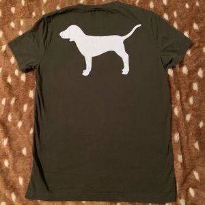 Olive green Pink shirt